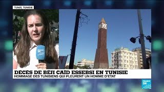 Décès d'Essebsi : deuil national de 7 jours et funérailles prévues ce samedi en Tunisie