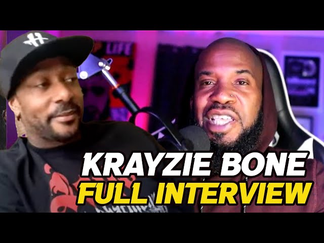 Krayzie Bone Talks First Record Deal Being Fake & SH00TING Bone Member