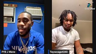 FYB J Mane & Tay SAVAGE : on KING LIL JAY Letting A Man Sit On His Lap 😳