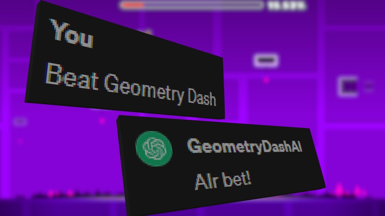 Geometryan Can an AI Play Geometry Dash? - YouTube