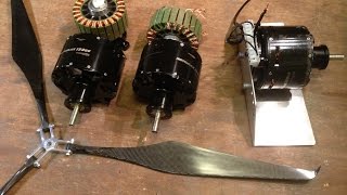 : Rewinding the Turnigy Rotomax 150cc BLDC to lower kV