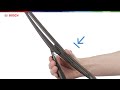 Bosch Wiper Blades Assembly Instructions | Scheibenwischer Montageanleitung KWBA011