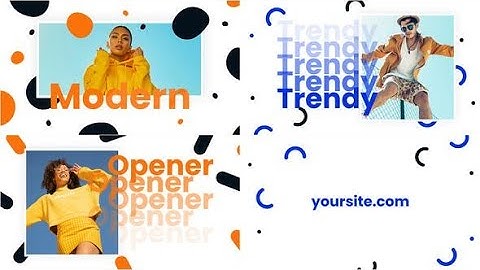 Top Apple Motion Projects: Trendy Opener // Final Cut Pro X