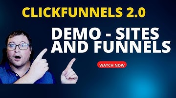 Clickfunnels 2.0 Demo - Sites and Funnels | Scott Girard