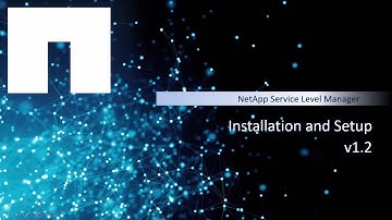 Installation and Setup for NetApp Service Level Manager