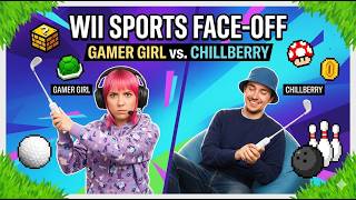 WII SPORTS SHOWDOWN! 🎳⛳ | Gamer Girl vs. Chillberry (Epic Throwback) | The Chillberry Show Live