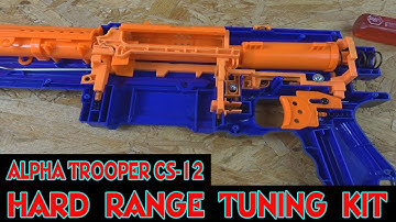 BLASTERPARTS HARD RANGE TUNING SET FÜR NERF ALPHA TROOPER CS-12