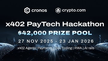 Cronos x402 Paytech Hackathon | Opening Ceremony
