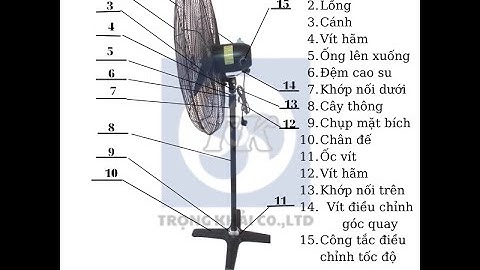 Quạt Đứng Công Nghiệp Haichi