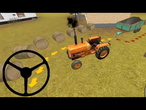 Classic Tractor 3D: Sand Transport #2 tractor trolley game, tractor cartoon  games - YouTube