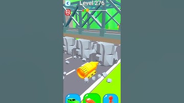 shape shifting hyper casual game level.276 | extra best game #shorts