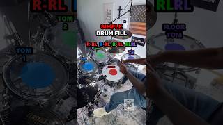 Beginner Drummers Start Here | Easy Drum Fill 🥁 #drums