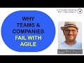 Why people don't succeed with Agile & fail by Naveen Nanjundappa