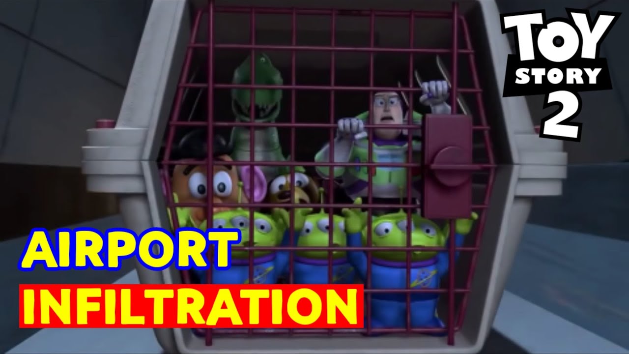 Airport Infiltration🎮 Toy Story 2 Buzz Lightyear to the Rescue (FHD