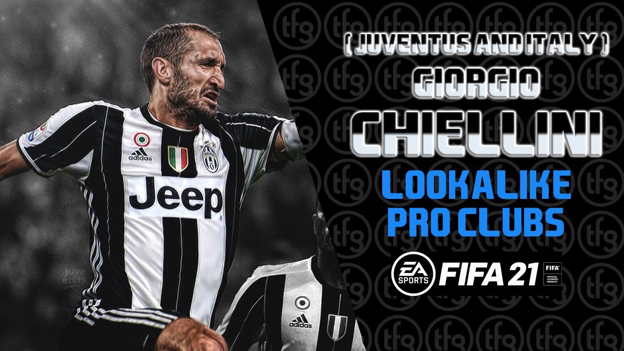 FIFA 21 - Giorgio Chiellini - Juventus / Italy - Pro Clubs/Career Lookalike