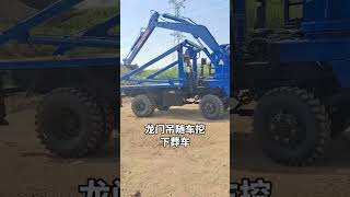 Funeral truck, truck-mounted digger, gantry crane, funeral truck, funeral truck, truck-mounted d