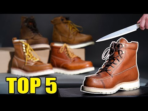 Top 5 work moc toe boots 2024