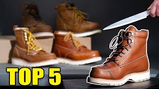 Top 5 work moc toe boots 2024