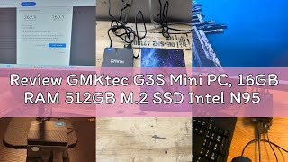 Review GMKtec G3S Mini PC, 16GB RAM 512GB M.2 SSD Intel N95 (Beats N100, 3.4GHz) Mini Desktop Comput