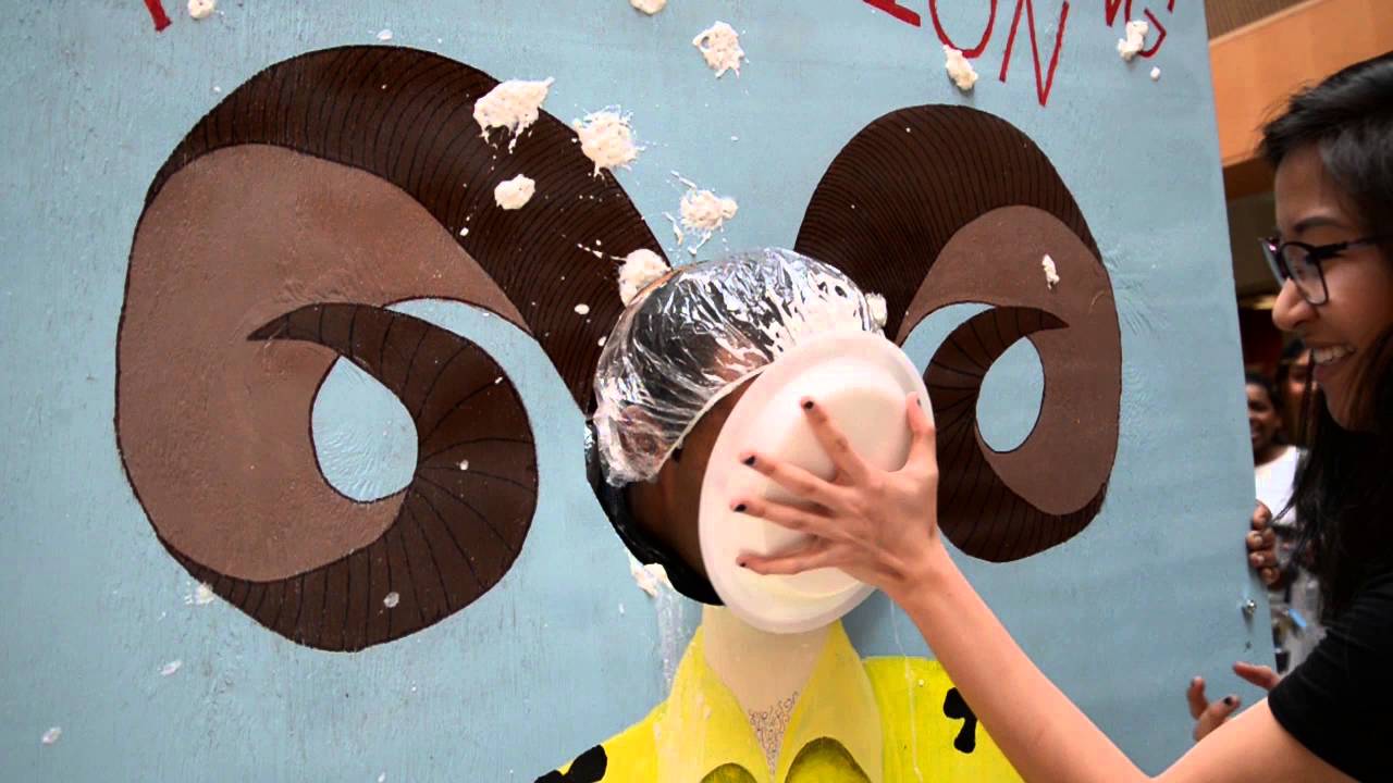 Pie a Professor fundraiser YouTube