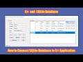 Programming in Visual C# - How to Connect C# .NET with SQLite Database