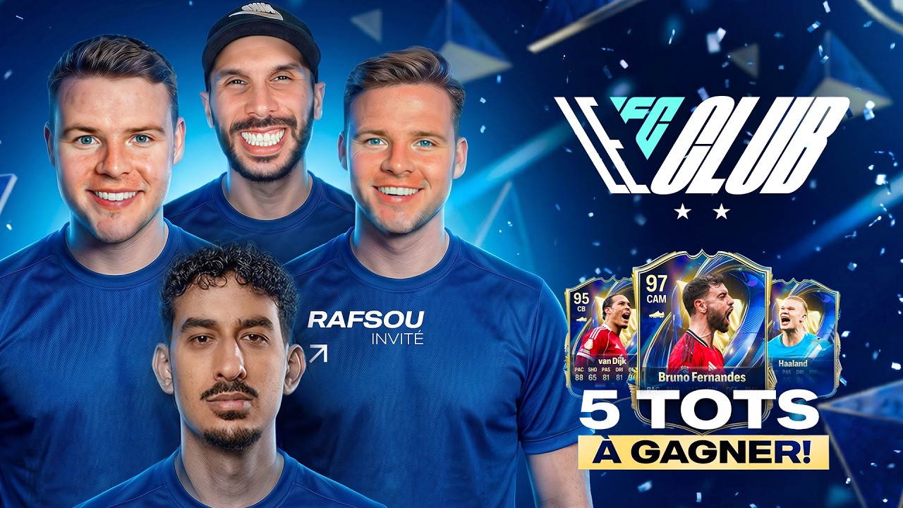 🎮⚽️ CLUB FC 26 : SPECIAL TOTS PL 🔥 TEAM TOTS , SBC , MORPION , SHOW MATCH etc... avec @Rafsou