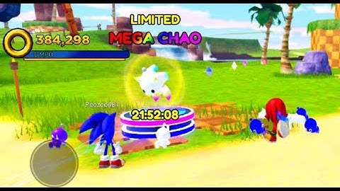 I GOT THE NEW *MEGA* CHAO! - Roblox Sonic Speed Simulator