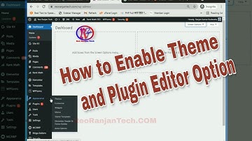 Theme Editor Not Showing in WordPress | How to Fix ? Hindi Video Problem Solve