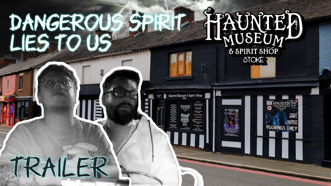 SLEEPING WITH OVER 450 HAUNTED ARTIFACTS | HAUNTED MUSEUM & SPIRIT SHOP STOKE | PARANORMAL