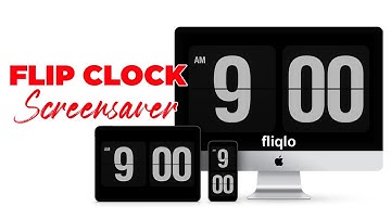 Download And Install Fliqlo Clock Screensaver In Windows 11/ 10/ 8 | Flip Clock Screensaver