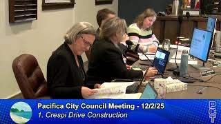 PCC 12/2/25 - Pacifica City Council Meeting - December 2, 2025