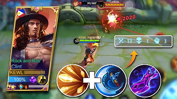TOP GLOBAL CLINT! 1 HIT DELETE BUILD! MUST TRY!!!! MLBB
