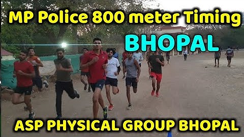 Mp Police Constable 800M boys 3rd Trial Video /Asp Physical Group Bhopal/Best800M