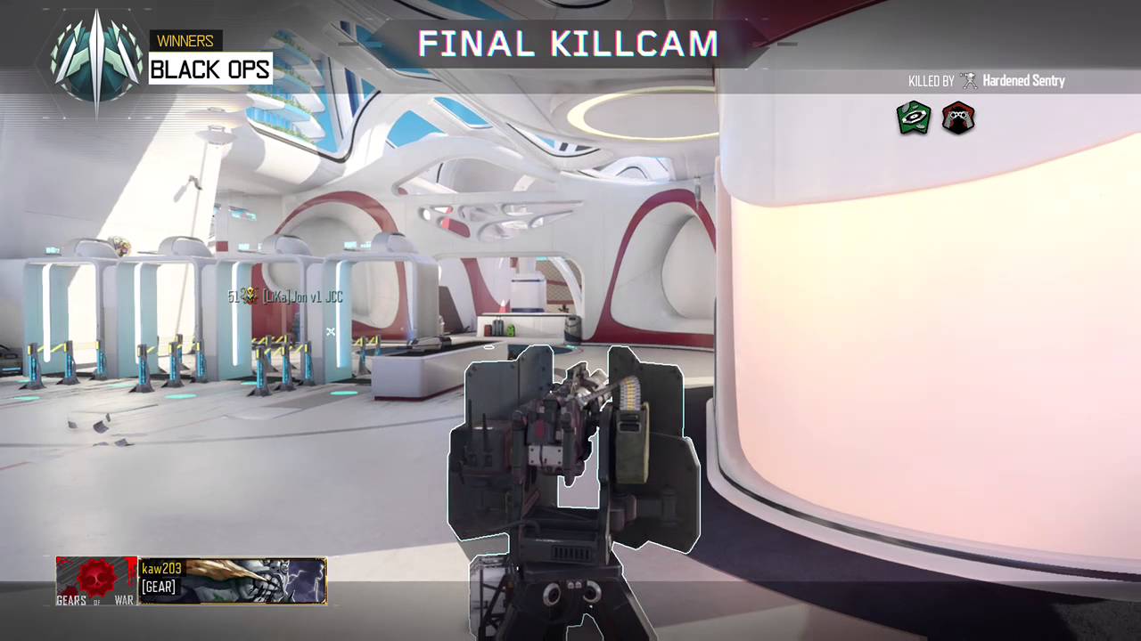 Call of Duty: Black Ops III Hardened sentry final kill