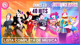 Just Dance 2026 Edition - Lista Completa De Música Ubisoft Latam