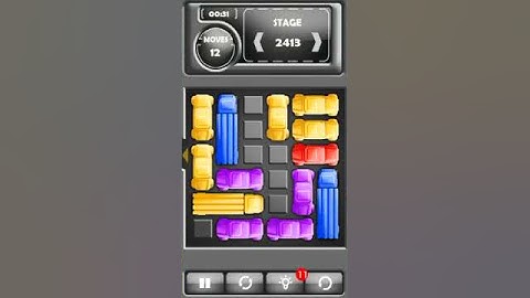 Stage 2413 - Unblock Car - 3 Stars Guide - Hard Level - Android App