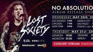 #NOABSOLUTION ALBUM RELEASE SHOW - STREAMS!