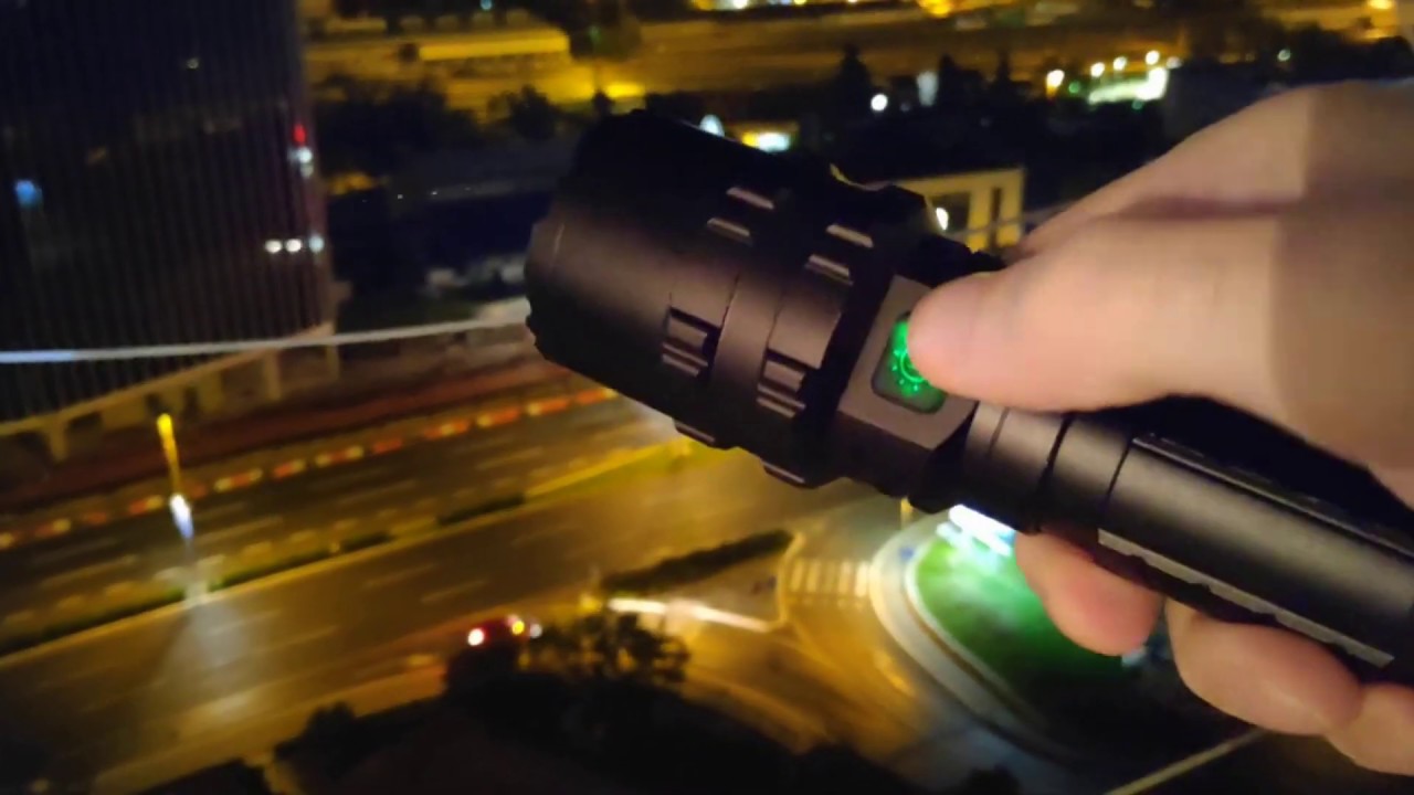 XANES 3320 P50 XHP50 Flashlight Kit - Unboxing & Outdoor Test