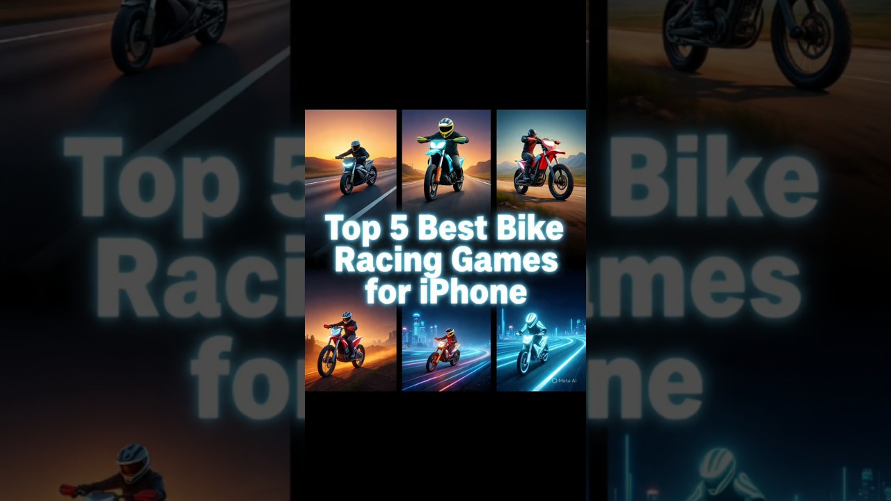 Top 5 best bike racing Games for iPhone 