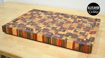 How to Make a Chaotic End Grain Cutting Board