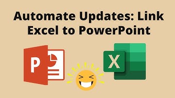 Automate Your PowerPoint Presentations: Linking Excel Tables for Auto Updates!