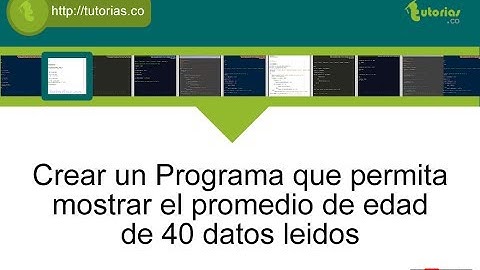 ciclo for -- java(hallar el promedio de edad)