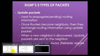 EIGRP Types of Packets