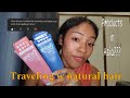 TRAVELING W MY NATURAL HAIR | having curly hair in Asia | products I’m using 🇯🇵🇵🇭🇻🇳🙌🏽⭐️