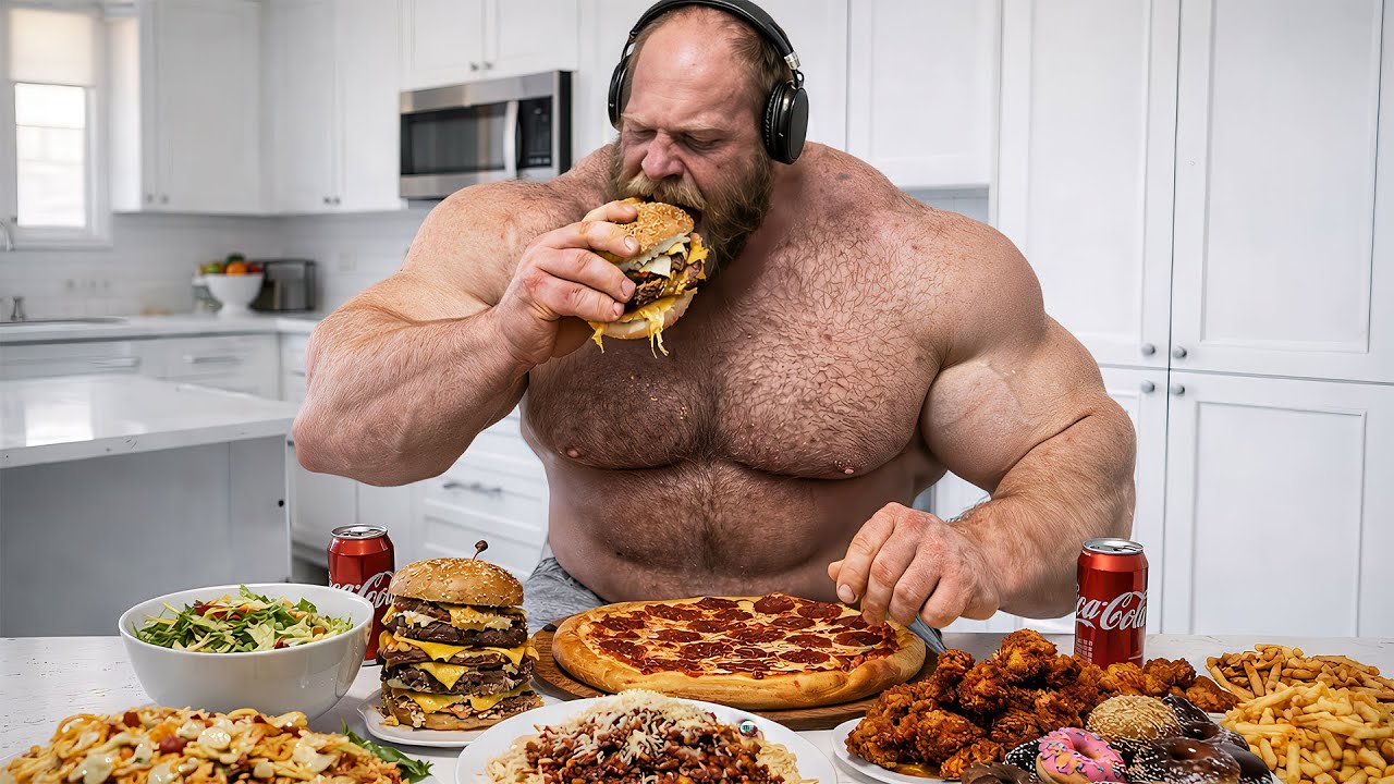 19 000 калорий в день?! | Андрей Смаев: питание за весь день