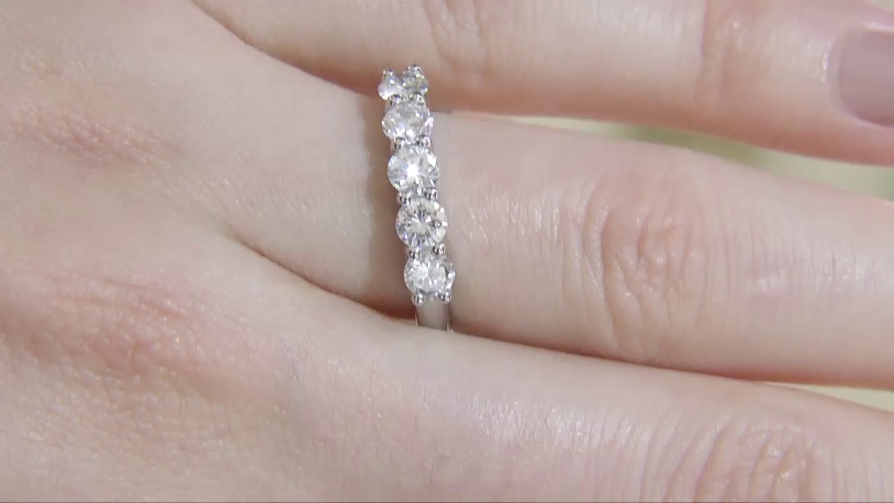 MD021 Multi Stone Engagement Ring