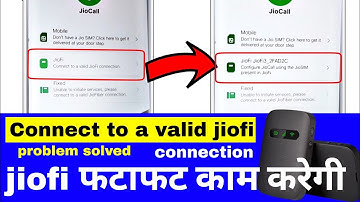 Fix Connect to a valid jiofi connection is disabled | Fix JioCall app not detecting JioFi problem