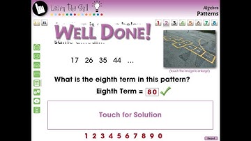 CC7306 Algebra: Patterns - Learn the Skill Mini