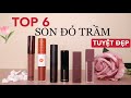TOP 6 SON ĐỎ TRẦM TUYỆT ĐẸP CỰC TÔN DA | Ha Linh Official