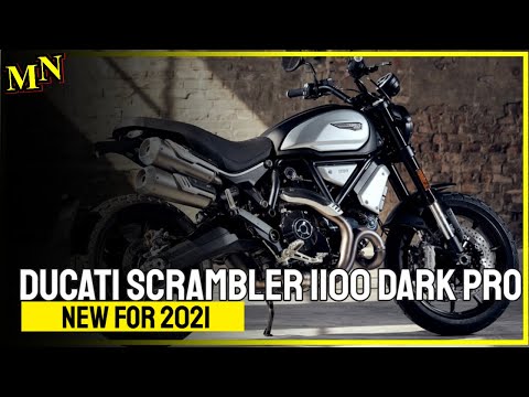 Ducati Scrambler 1100 Dark PRO - New For 2021 | MOTORCYCLES.NEWS